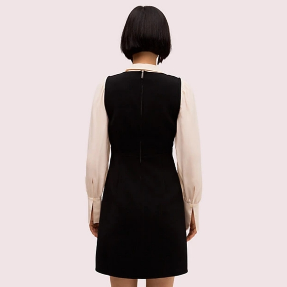 BNWT Kate Spade A-line woven pinafore dress - Picture 3 of 3